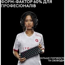 Клавиатура LOGITECH G Pro X 60 Lightspeed Wireless/Bluetooth Black (920-011911)