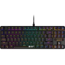 Клавиатура CANYON Cometstrike GK-50 RGB TKL ENG/UKR Black (CND-SKB50-US)