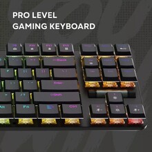 Клавіатура CANYON Cometstrike GK-50 RGB TKL ENG/UKR Black (CND-SKB50-US)
