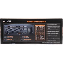 Клавіатура A4TECH KB-720 black, USB