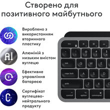 Комплект LOGITECH MX Keys S Combo for Mac Space Grey (920-012845)