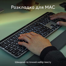 Комплект LOGITECH MX Keys S Combo for Mac Space Grey (920-012845)