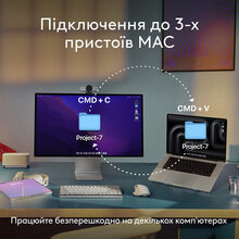 Клавиатура LOGITECH MX Keys S for Mac Pale Grey (920-011638)