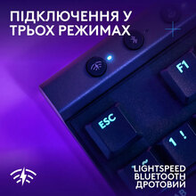 Клавиатура LOGITECH G515 LIGHTSPEED TKL Wireless Gaming Black (920-012538)
