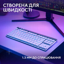 Клавиатура LOGITECH G515 LIGHTSPEED TKL Wireless Gaming White (920-012539)