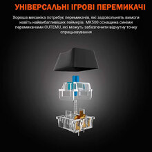 Клавиатура MEETION MK500 Black (Mee-MK500)