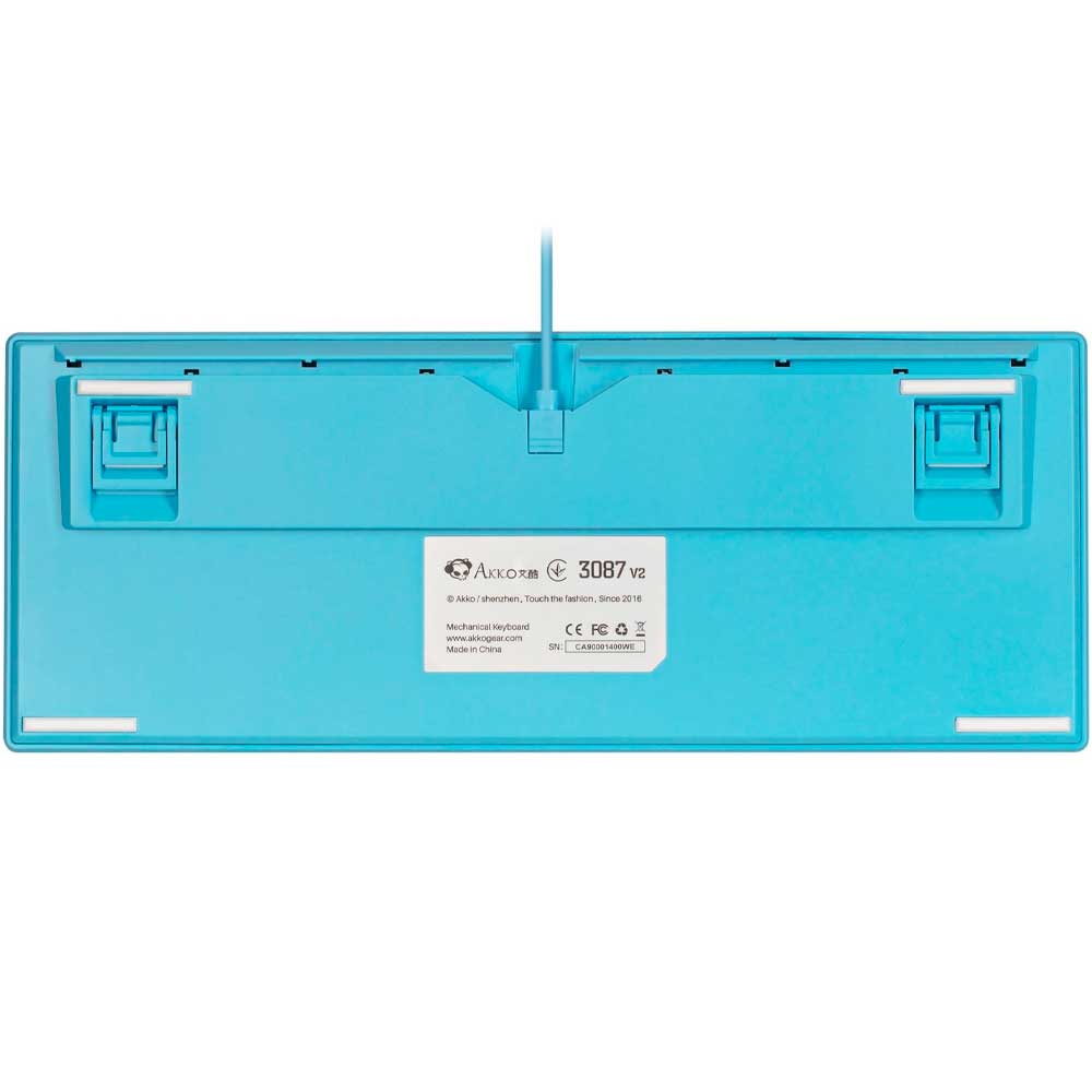 Клавіатура AKKO 3087 Mirror of Sky Cherry MX Red USB-A EN/UKR blue (6925758616454) Комплектація клавіатура