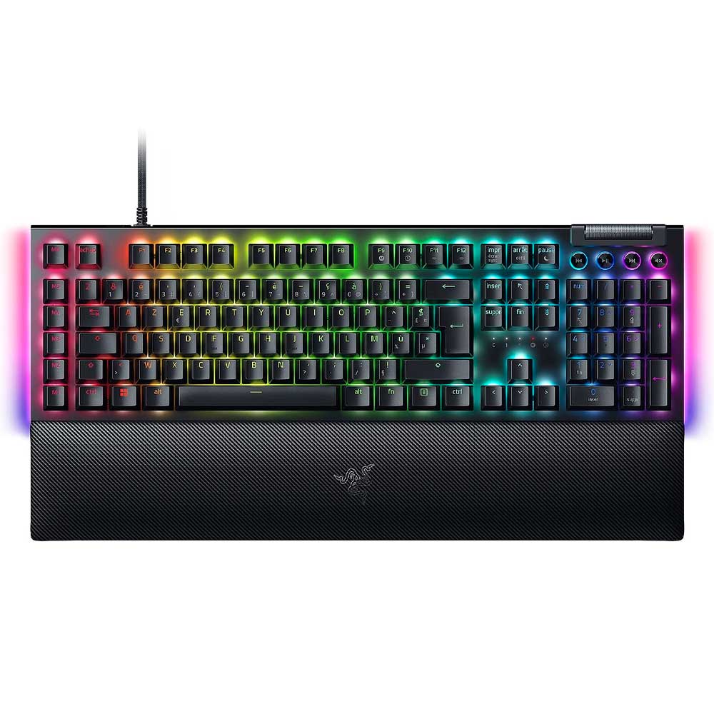 Клавіатура RAZER BlackWidow V4 Yellow Switch USB-A EN/RU RGB black (RZ03-04692500-R3R1)