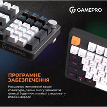 Клавиатура GamePro MK170 Outemu Red Hot-Swap USB Black (MK170B)