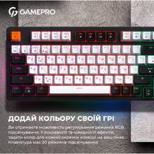 Клавиатура GamePro MK170 Outemu Red Hot-Swap USB Black (MK170B)