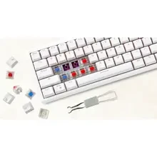 Клавіатура MOTOSPEED SK66 Gateron Red Hot Swap White (mtsk66wmr)