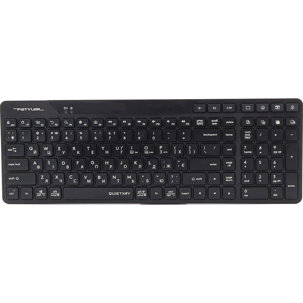 Клавиатура A4TECH FBK27C AS Black (4711422001266)