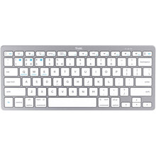 Клавіатура Trust Bluetooth Wireless Keyboard Silver (25486)