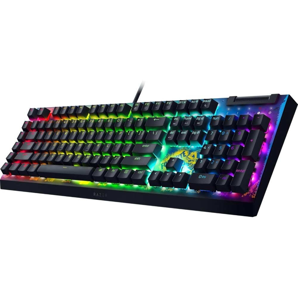 Клавіатура RAZER BlackWidow V4 X Yellow Switch FORTNITE (RZ03-04703600-R3M1) Конструкція механічна