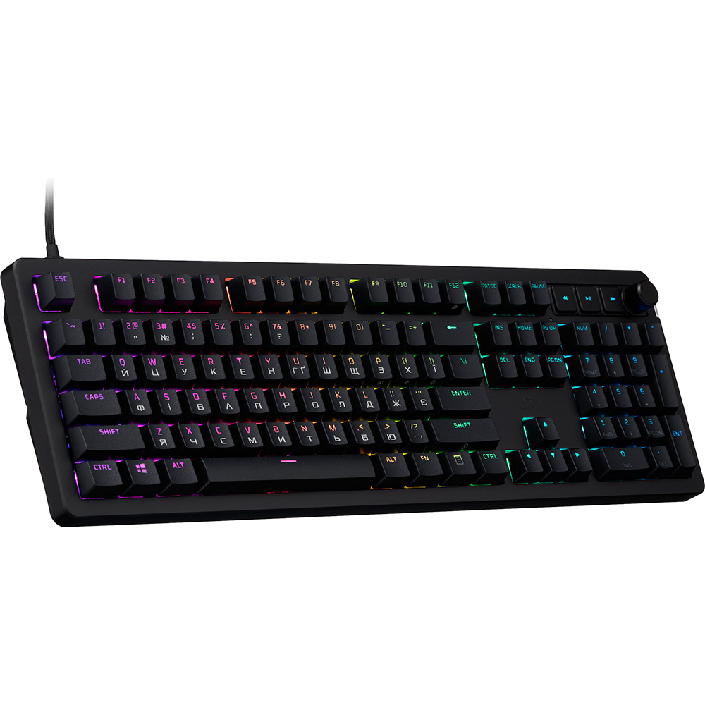 Клавиатура HyperX Alloy Rise PBT HX Red USB Black (7G7A3AA) Класс мультимедийная