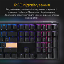 Клавіатура DUCKY One 3 Cherry MX Speed Silver RGB Black UA (DKON2108ST-PUAPXCLAWSC1)