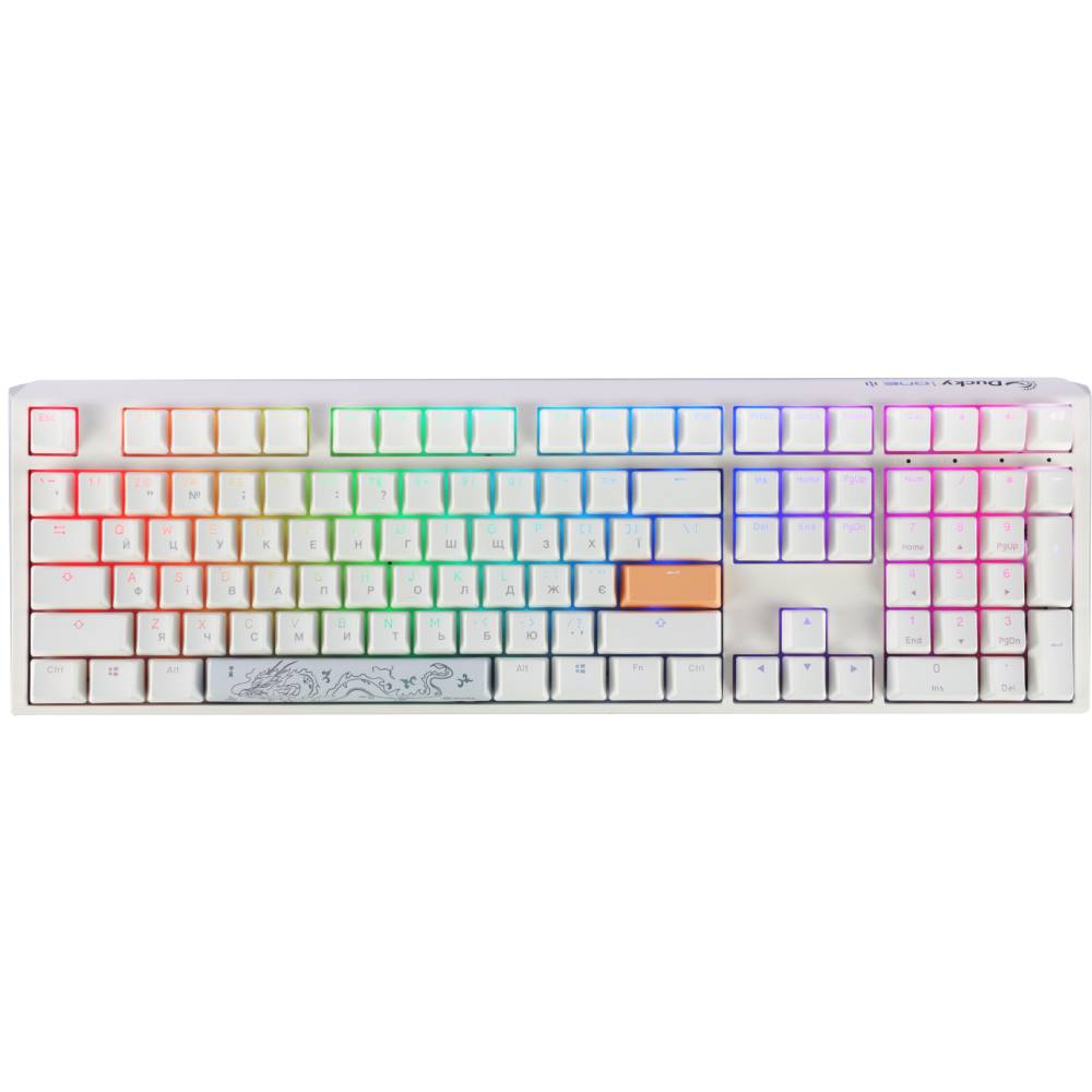 Клавиатура DUCKY One 3 Cherry MX Brown RGB White (DKON2108ST-BUAPXPWWWSC1)