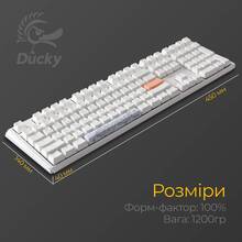 Клавиатура DUCKY One 3 Cherry MX Brown RGB White (DKON2108ST-BUAPXPWWWSC1)