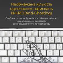 Клавіатура DUCKY One 3 SF Cherry MX Red RGB White (DKON2167ST-RUAPXPWWWSC1)