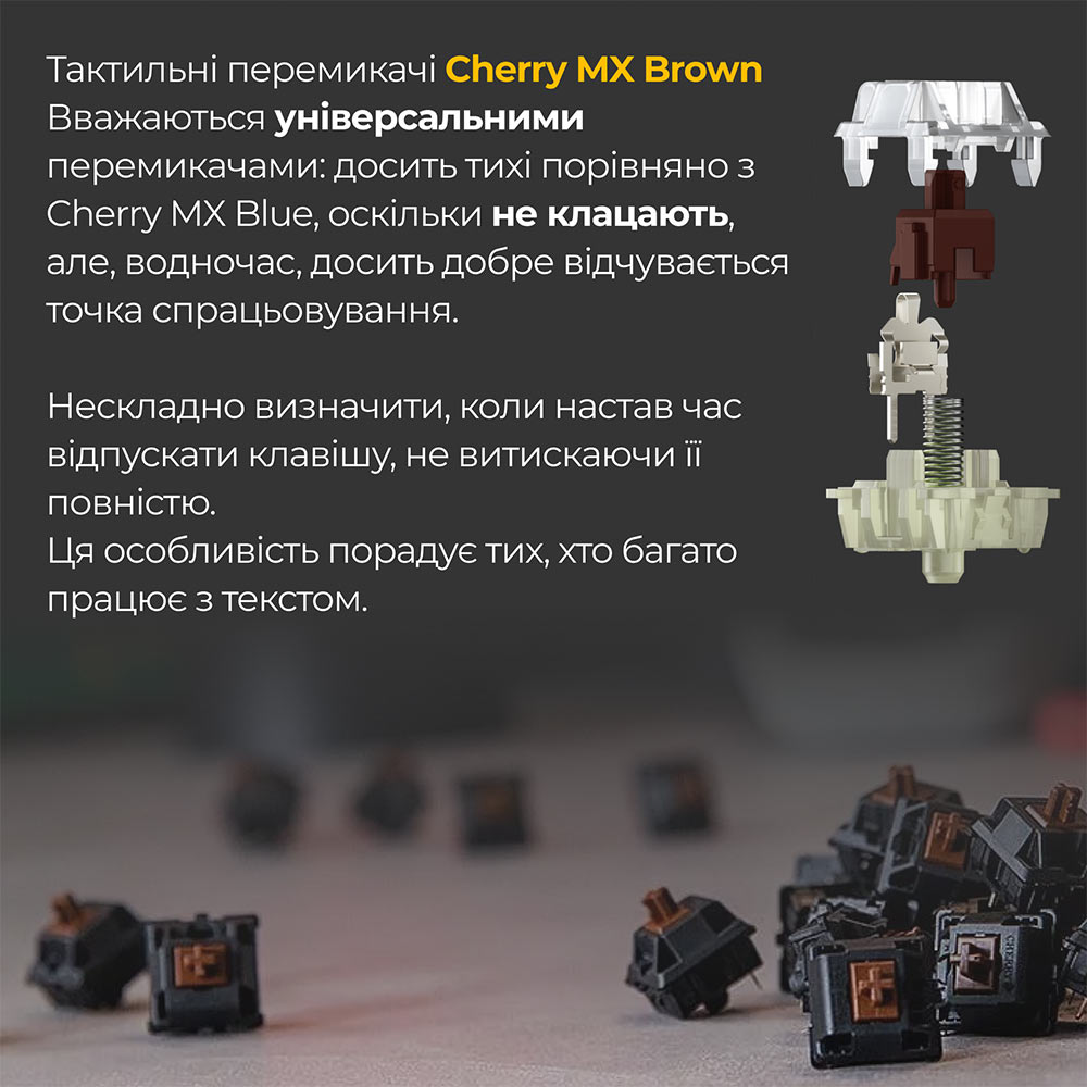 Зображення Клавіатура DUCKY One 3 Mini Cherry MX Brown RGB White (DKON2161ST-BUAPXPWWWSC1)