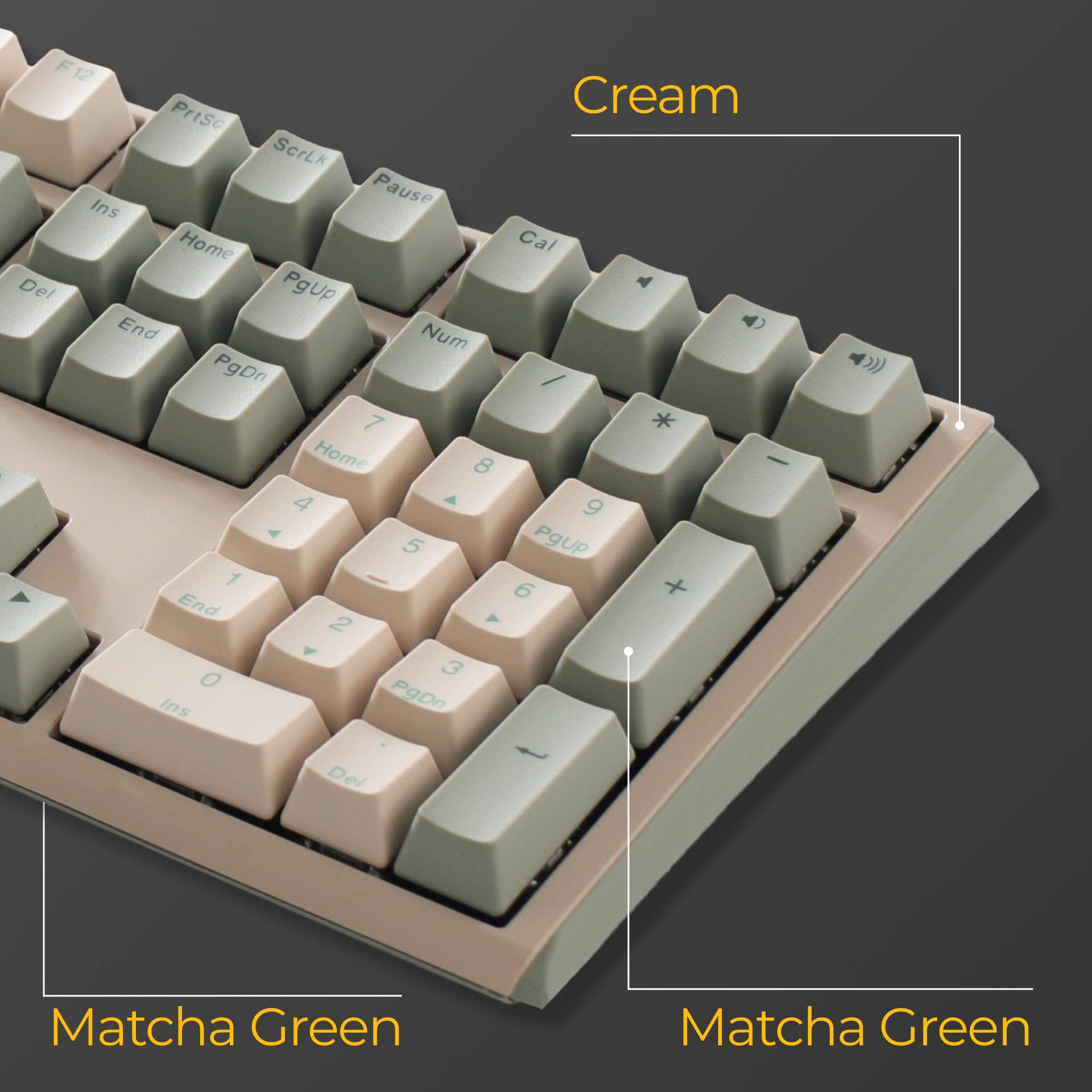 У Фокстрот Клавіатура DUCKY One 3 Cherry MX Red Matcha Cream (DKON2108-RUAPXMAEGGC1)