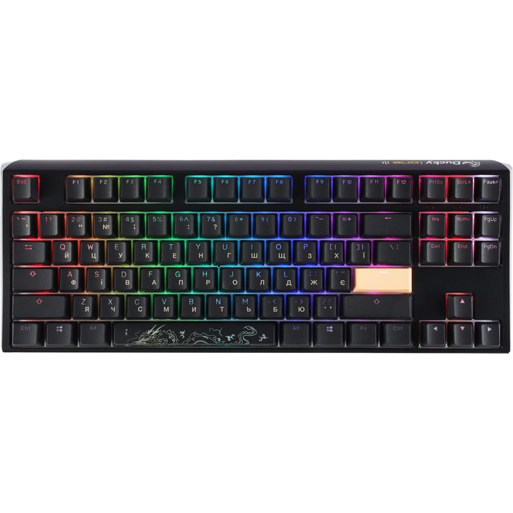 Клавиатура DUCKY One 3 TKL Cherry MX Brown RGB Black UA (DKON2187ST-BUAPXCLAWSC1)