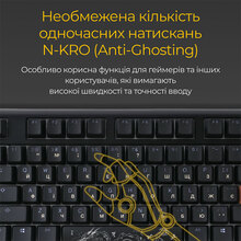 Клавиатура DUCKY One 3 TKL Cherry MX Speed Silver RGB Black UA (DKON2187ST-PUAPXCLAWSC1)