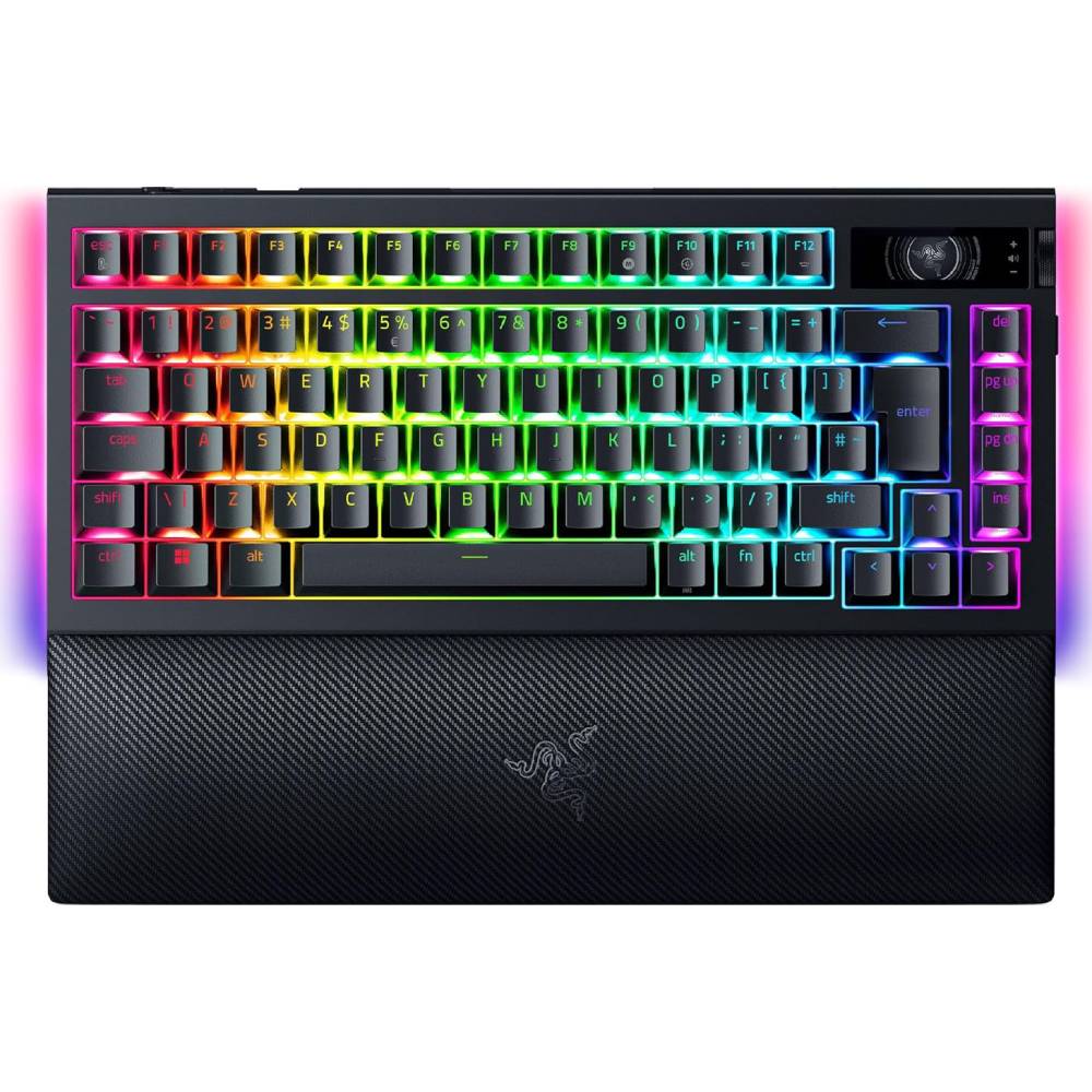 Клавіатура RAZER Black Widow V4 Pro 75% ISO Black (RZ03-05130300-R3E1)