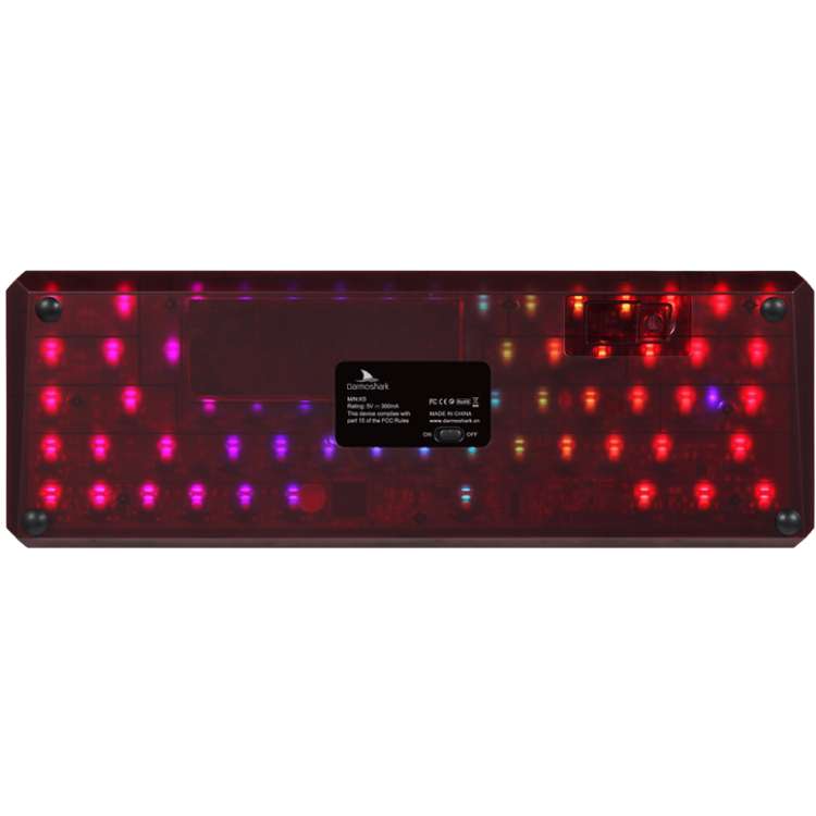 Клавіатура MOTOSPEED Darmoshark K5 Gateron Red Red-Black (dmk5rbgr) Клас ігрова