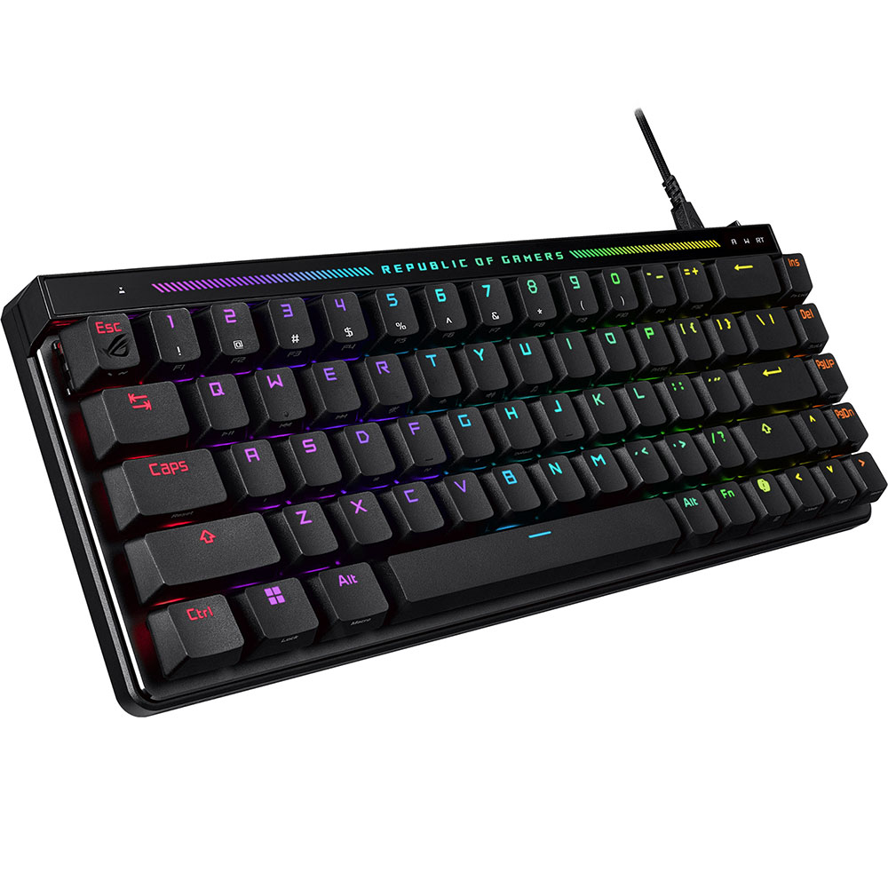 Клавіатура ASUS ROG Falchion Ace HFX Magnetic Switch Black (90MP03VE-BKUA20) Клас ігрова