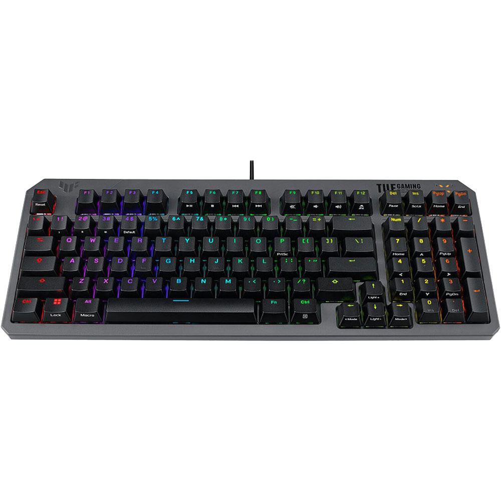 Клавіатура ASUS TUF Gaming K3 Gen II Optical-Mech Switch Black (90MP0390-BKMA00) Клас ігрова