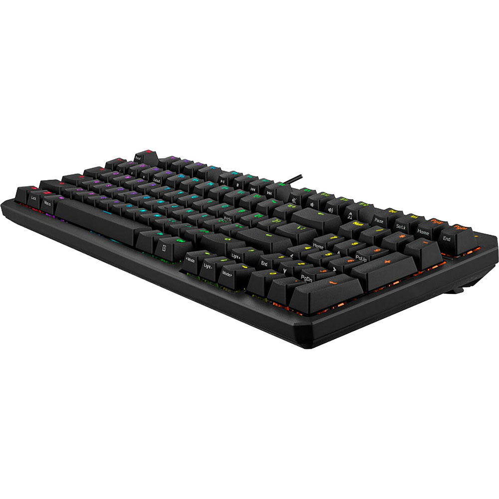 Клавіатура ASUS TUF Gaming K3 Gen II Optical-Mech Switch Black (90MP0390-BKMA00) Конструкція оптико-механічна