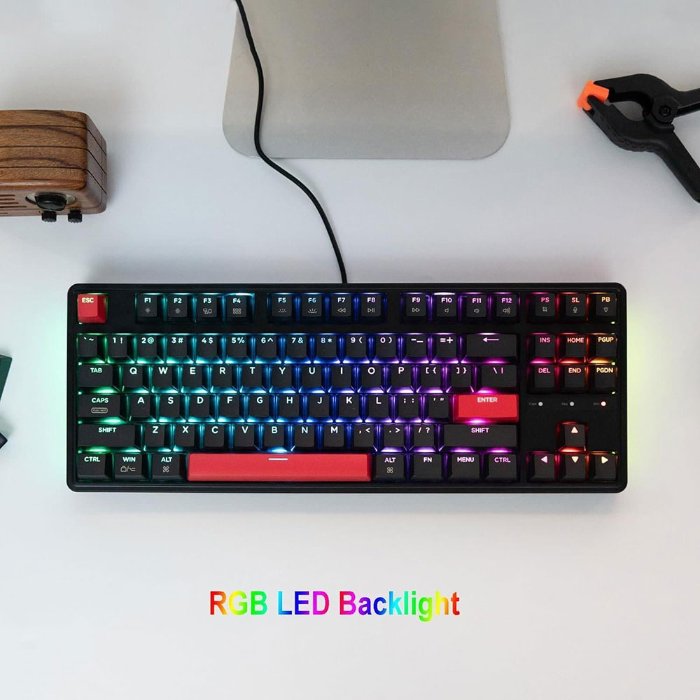 Фото Клавиатура KEYCHRON C3 Pro 87 Key RGB Hot-Swap K Pro Brown Black (C3PH3_KEYCHRON)