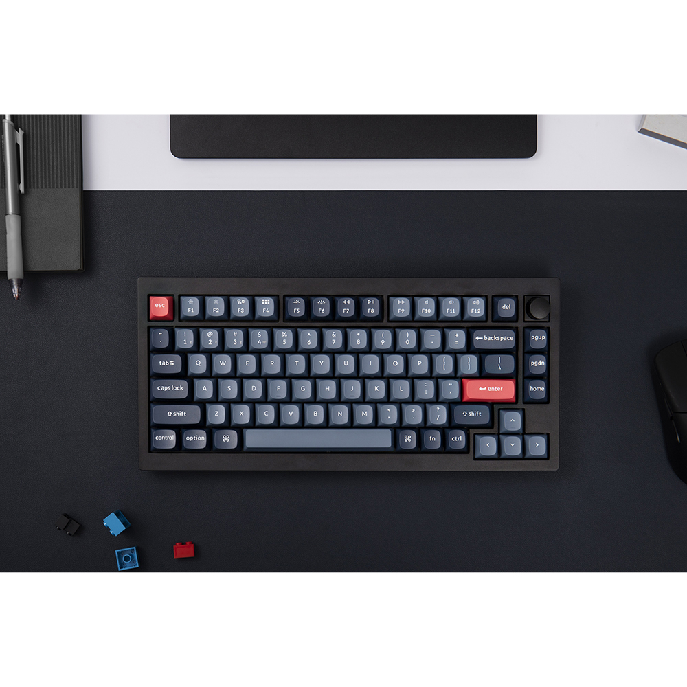 Внешний вид Клавиатура KEYCHRON V1 Max Hot-swap Black (V1MD1_KEYCHRON)