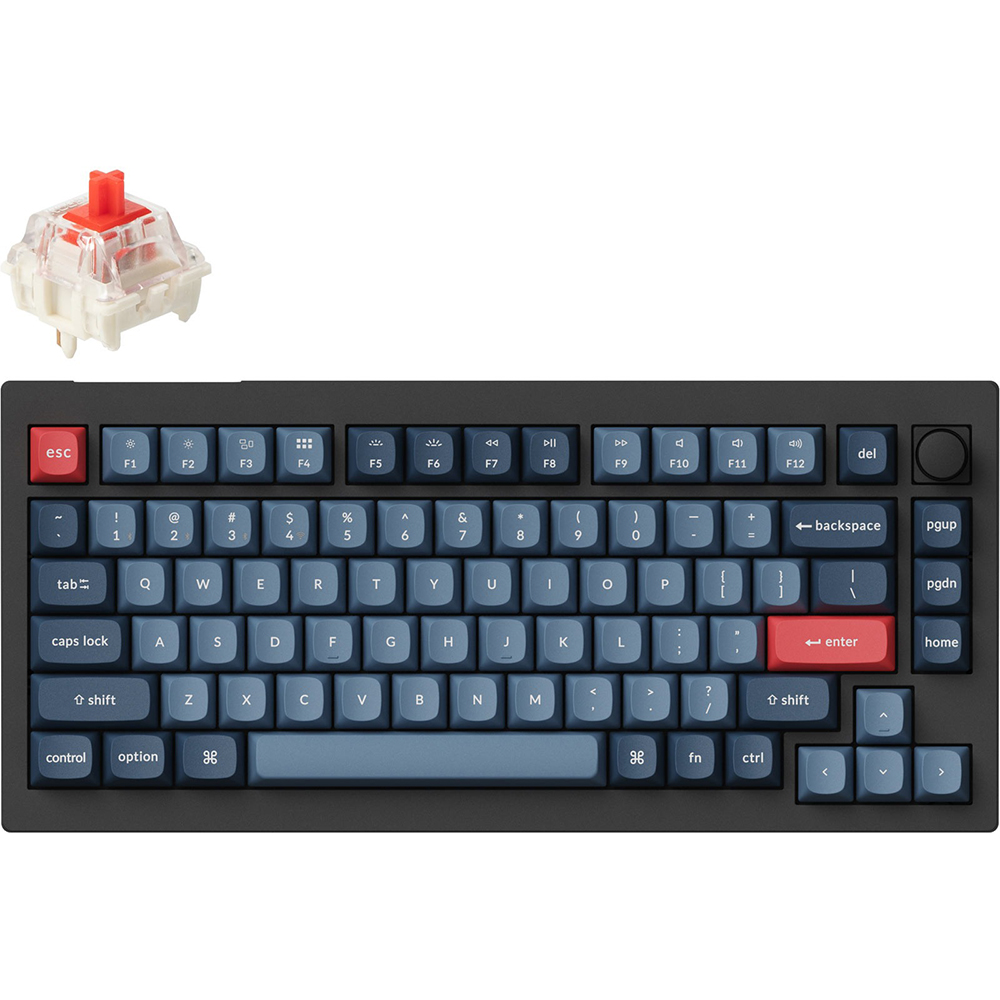 Клавиатура KEYCHRON V1 Max Hot-swap Black (V1MD1_KEYCHRON) Комплектация клавиатура