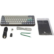 Клавиатура Motospeed Darmoshark K5 Gateron Yellow Pro Light Gray (dmk5lgypro)