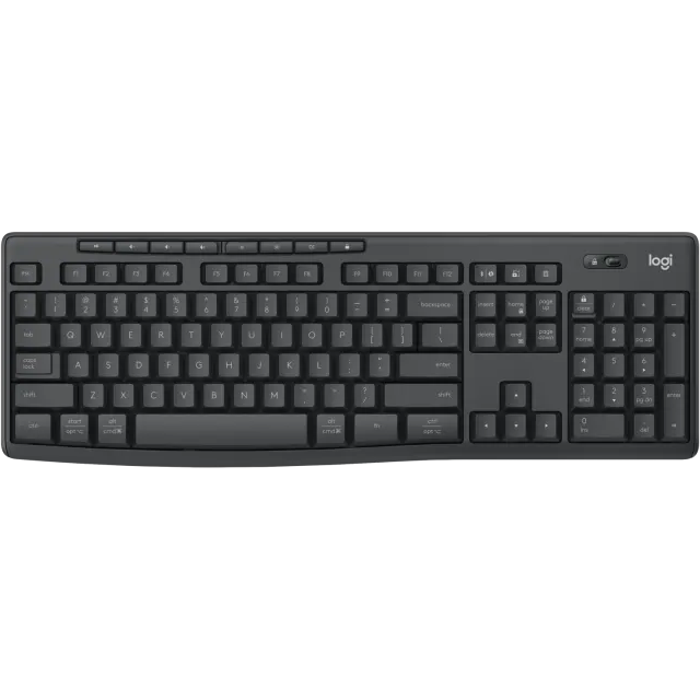 Комплект LOGITECH MK370 Combo for Business US/UA B2B GRAPHITE (920-012077) Конструкция мембранная