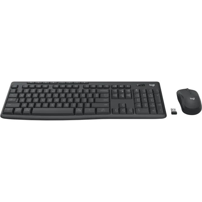 Комплект LOGITECH MK370 Combo for Business US/UA B2B GRAPHITE (920-012077) Комплектация клавиатура+мышь