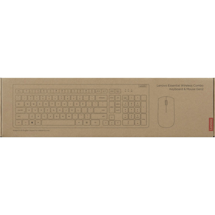 Комплект LENOVO Essential Wireless Combo Gen2 UA (4X31N50709) Клас стандартна