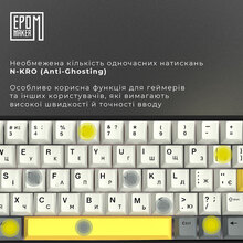 Клавіатура EPOMAKER EP64 Black (EP64-B-M)