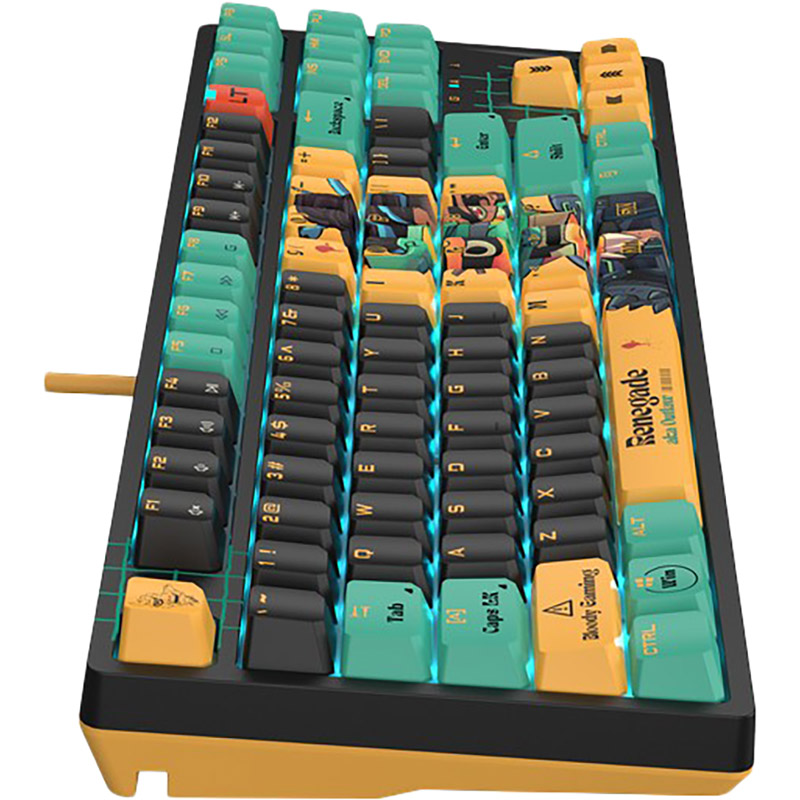 Клавиатура A4TECH Bloody AT87 (Renegade) Клавиатура A4TECH Bloody AT87 (Renegade) Конструкция оптико-механическая