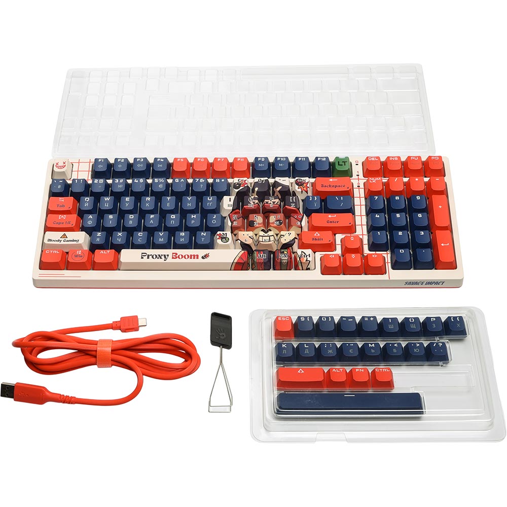 Клавіатура A4TECH Bloody AT98 (Proxy Boom) Фото 16 Клавіатура A4TECH Bloody AT98 (Proxy Boom)