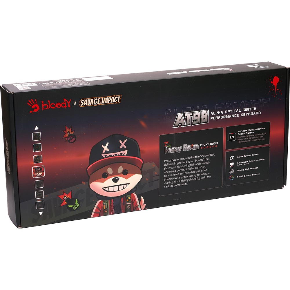 Клавіатура A4TECH Bloody AT98 (Proxy Boom) Фото 17 Клавіатура A4TECH Bloody AT98 (Proxy Boom)