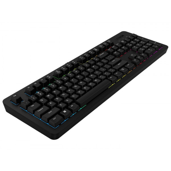 Зовнішній вигляд Клавіатура Lenovo Legion K310 RGB Gaming UA (GY41N91855)