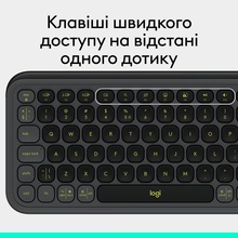 Клавиатура LOGITECH POP ICON KEYS Graphite (L920-013157)