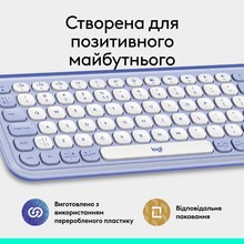 Клавиатура LOGITECH POP ICON KEYS Lilac (L920-013074)