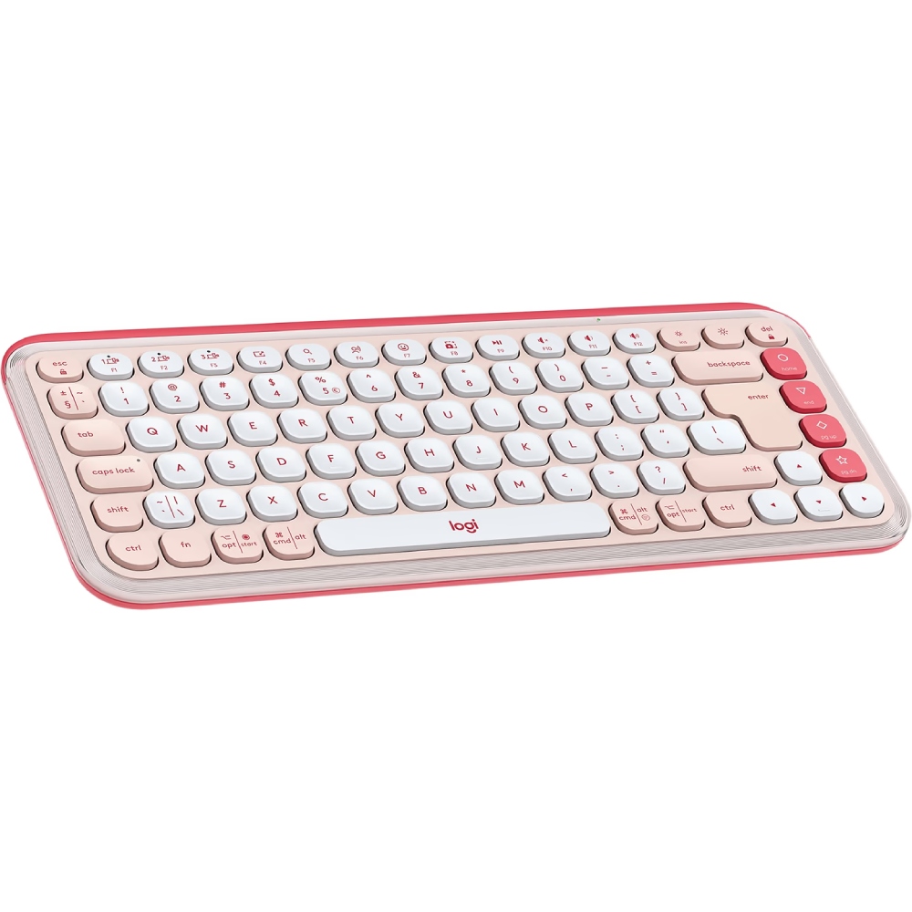 Клавиатура LOGITECH POP ICON KEYS Rose (L920-013073) Класс мультимедийная