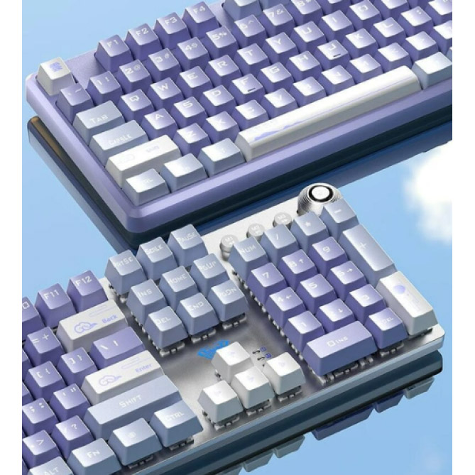 Клавиатура AULA F2088 PRO White/Violet (6948391234915) Комплектация клавиатура