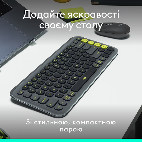 Заказать Комплект LOGITECH POP ICON COMBO Graphite (L920-013156)