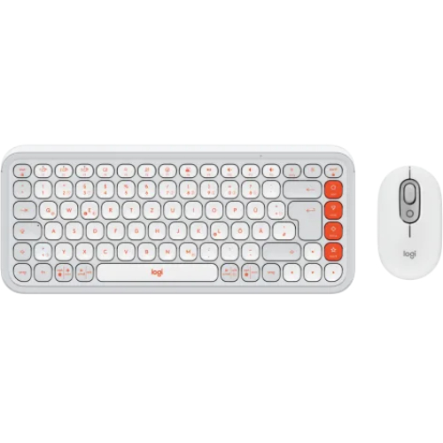 Комплект LOGITECH POP ICON COMBO Off White (L920-013141)